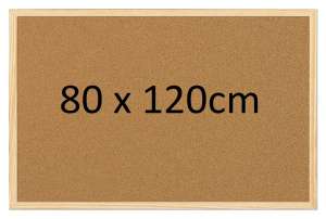 Tablica korkowa 80x100cm