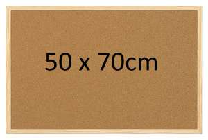 Tablica korkowa 50x70cm