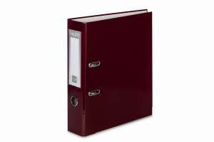 Segregator A4/50 brązowy lakier Interdruk