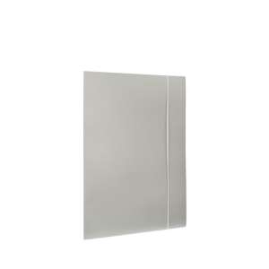 Teczka z gumką A4 popielata