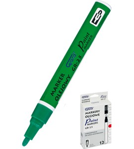 Marker Olejowy GR25 zielony  Grand