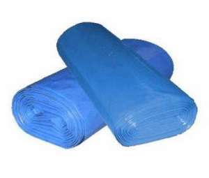 Worki na śmieci niebieskie 120l (10szt.)  Mati