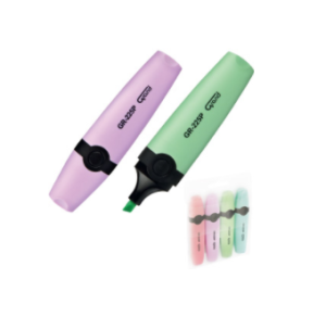 Zakreślacze pastel. 4 kol. GR-225P Grand