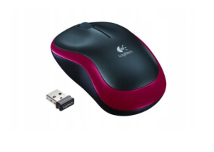 Mysz bezprzewodowa M185 czerwo. Logitech