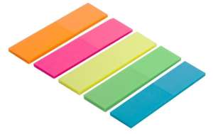 Zakładki indeksujące 45x12mm folia Tres