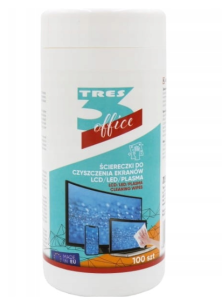 Chusteczki do czyszczenia LCD Tres