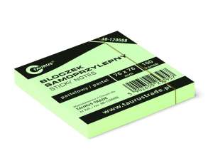 Notes samop. 76x76 zielony pastel Taurus