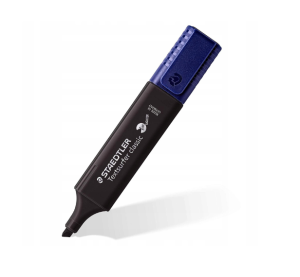 Zakreślacz-wykreślacz czarny Staedtler