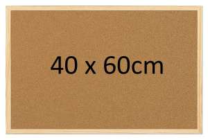 Tablica korkowa 40x60cm