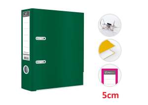 Segregator A4/50 zielony lakierowany Interdruk