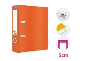 Segregator A4/50 pomarańcz. lakierowany Interdruk