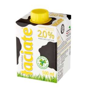 Mleko w kartonie 0,5l 2,0% Łaciate