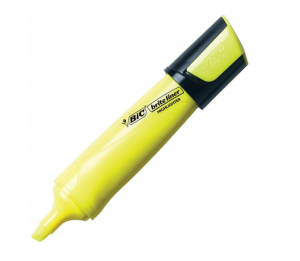 Zakreślacz Flat żółty BIC