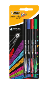 Cienkopis 4 kolory Intensity BIC
