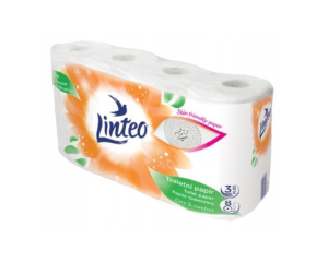 Papier toaletowy 3 warstwowy (8 rolek) Linteo
