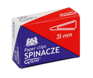 Spinacz trójkątny 31mm (100szt.) Grand