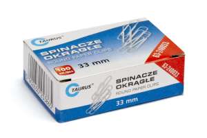 Spinacz okrągły 33mm Taurus