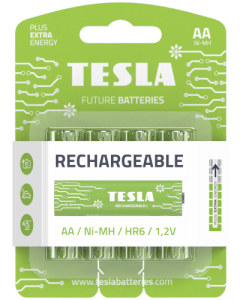 Baterie akumulatorki AA (4szt.) Tesla