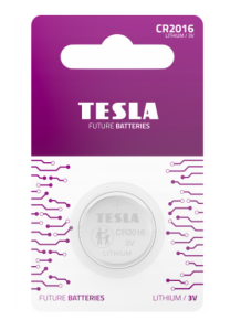 Baterie CR2016 blister (1szt.) Tesla