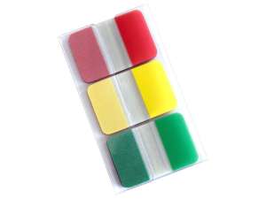 Zakładki indeks. 25x38mm mocne Tres