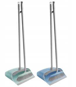 Zestaw leniuch miotła i szufelka na kiju  Quick York