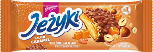 Ciastka Jeżyki Słony Karmel (140g)