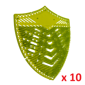 Wkład żelowy do pisuaru (10szt.) Apple