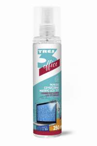 Płyn do LCD ze ściereczką Tres