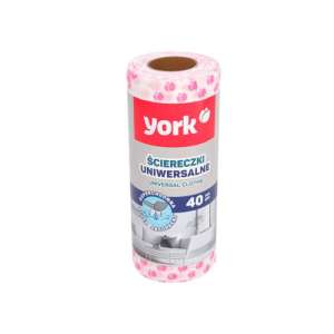 Ściereczki kuchenne na rolce 40 szt.      York