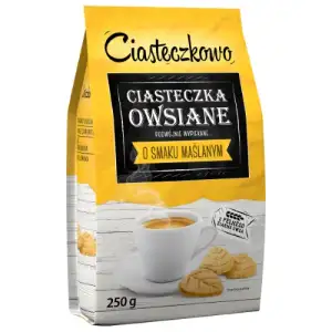 Ciasteczka owsiane maślane (250g) Sante