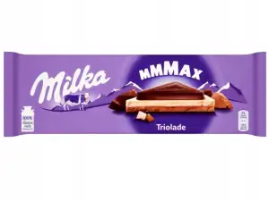 Czekolada duża mleczna Triolade (280g)    Milka