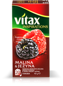 Herbata malina & jeżyna (20 szt.) Vitax