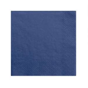 Serwetki 3-warst. 33x33cm (20szt.) nieb.