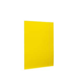 Teczka z gumką A4 żółta