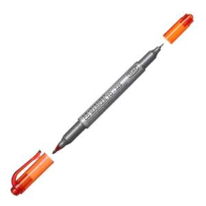 Marker do CD dwustronny czerwony Toma