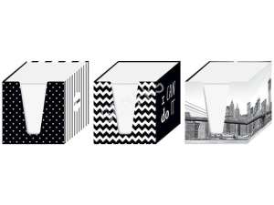 Kostka biała 83x83mm w kubiku Interdruk