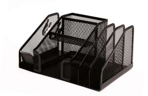 Przybornik Z9092 siatka 6A czarny Tres