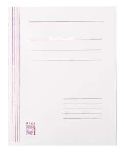 Skoroszyt A4 papier biały bez fałdy Bigo