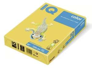 Papier A4/80g kanarkowy CY39 IQ Mondi