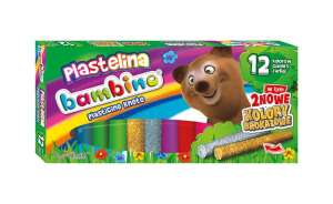 Plastelina 12 kol. Bambino
