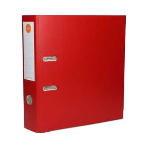 Segregator A4/75 czerwony matowy