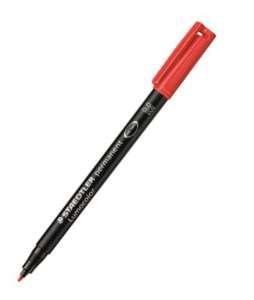 Foliopis 317-2 M czerwony Staedtler