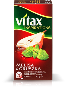 Herbata melisa & gruszka (20 szt.) Vitax