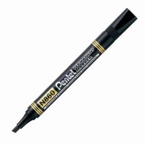 Marker perman. N860 czarny Pentel
