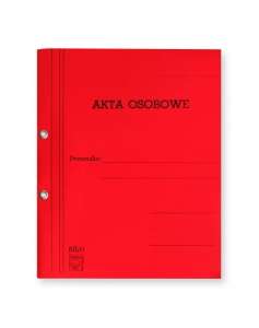 Teczka do akt osobowych oczko czer. Bigo