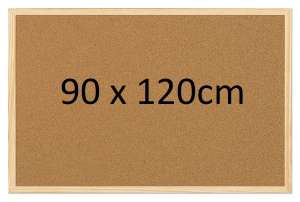 Tablica korkowa 90x120cm