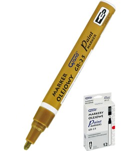 Marker Olejowy GR25 złoty Grand