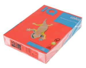 Papier A4/80g czerwony CO44 IQ Mondi