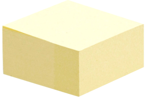 Notes samop. 50x50 żółty 240 kart. Tres